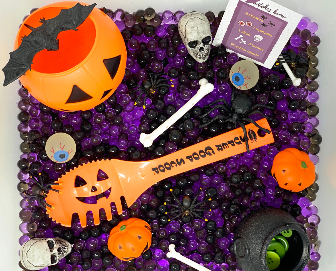 Spooktacular Sensory Bin