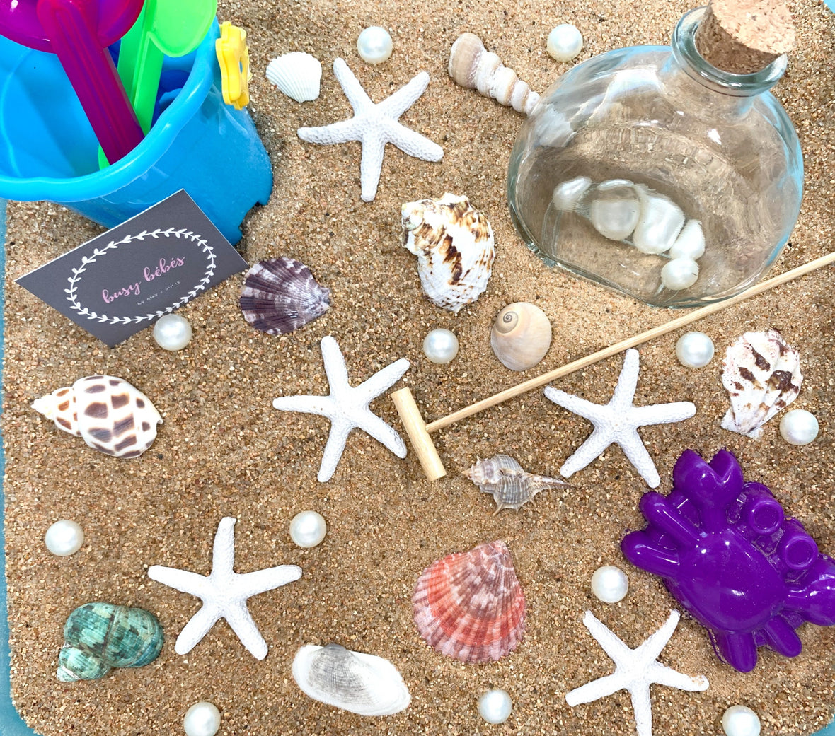 Life's a Beach Summer Sensory Bin
