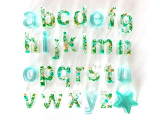 DIY Resin Alphabet Letters