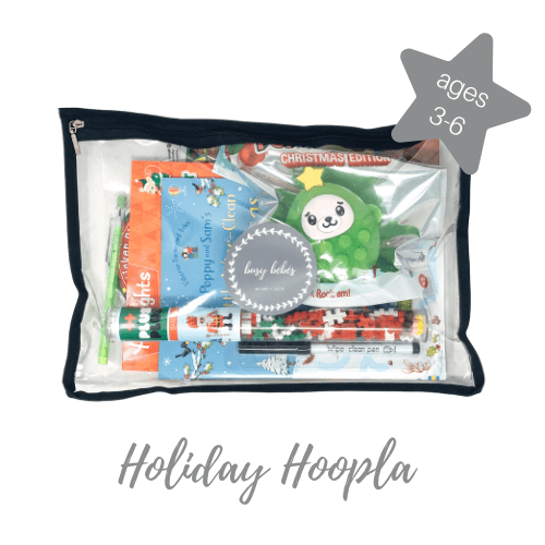 Holiday Hoopla {ages 3-6}